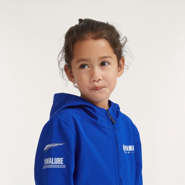 Chaqueta softshell Paddock Blue Team para niños
