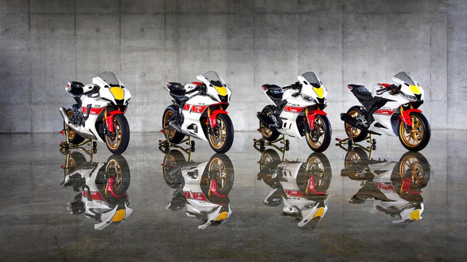 Los modelos de la serie R de Yamaha para 2022 son un homenaje a la historia de la marca en los Grandes Premios
